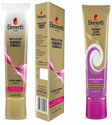 elements face wash for pimples