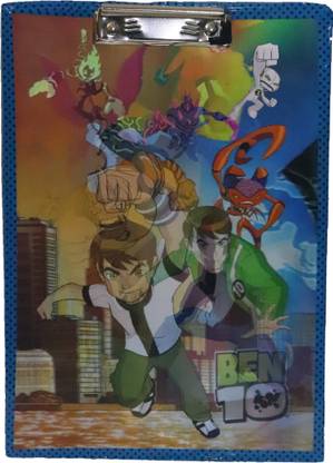 | Parteet Cartoon Printed Exam Board, Writing Board (Ben 10) - | Parteet Cartoon Printed Exam Board, Writing Board (Ben 10) -