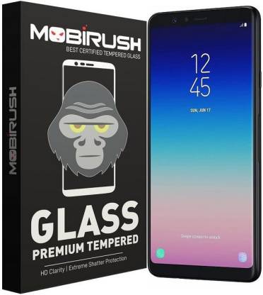 MOBIRUSH Tempered Glass Guard for Samsung Galaxy A8 Star
