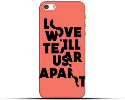 Saavre Back Cover for Love Will Tear Us Apart for IPHONE SE