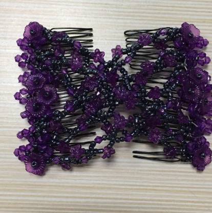 HAIR ACCESSORIES Easy Comb Magic Comb Stretchy Beaded Hair Comb Hair Clip  Price in India - Buy HAIR ACCESSORIES Easy Comb Magic Comb Stretchy Beaded Hair  Comb Hair Clip online at 
