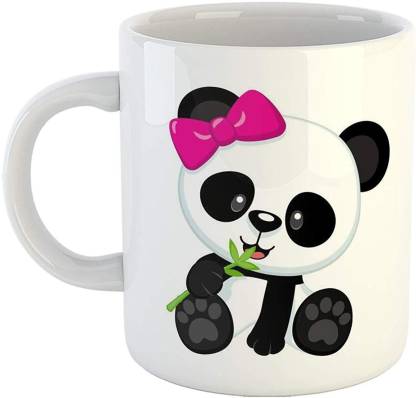 iKraft Cute Cartoon Panda Printed Ceramic CoffeeMug -White,Best Office Cup  & Birthday Gift 11Oz,Gift for Kids,Brother Ceramic Coffee Mug Price in  India - Buy iKraft Cute Cartoon Panda Printed Ceramic CoffeeMug -White,Best