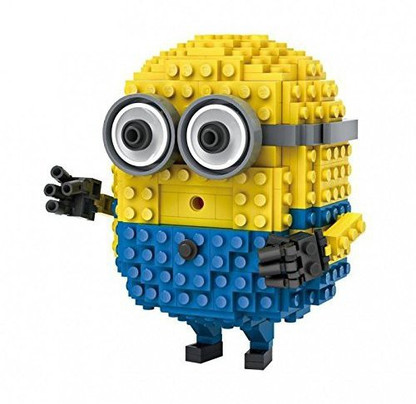 Minions Dave Despicable Me Micro Blocks 260pcs UK Seller Tax Paid 