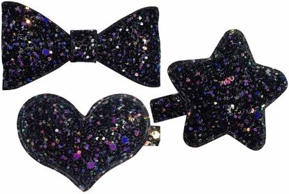 BOXO Special Birthday Gift for Girls Set of 3 Pcs Glitter Hair Clips for Diwali Party, Black Hair Clip Price in India - Buy BOXO Special Birthday Gift for Girls Set of BOXO Special Birthday Gift for Girls Set of 3 Pcs Glitter Hair Clips for Diwali Party, Black Hair Clip Price in India - Buy BOXO Special Birthday Gift for Girls Set of