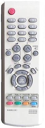 Lipiworld 3 In 1 59 a 59 b 59 c Crt Tv Universal Remote Control Compatible For Sg58 Crt Tv Samsung Remote Controller Lipiworld Flipkart Com