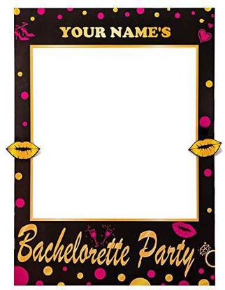 Jollylife 2 In 1 Bachelorette Photo Booth Props Frame Party Supplies Bride Tribe Squade Wedding Bridal Shower Decorations Selfie Games 2 In 1 Bachelorette Photo Booth Props Frame Party Supplies Bride Tribe Squade Wedding Bridal
