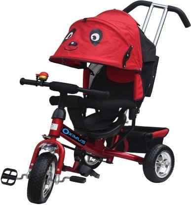 360 Rotating Seat Toianshm Tricycle for Toddlers 5-in-1 Baby Push Tricycle Stroller for Kids 6 Months to 6 Years Old Safety Harness & Wheel Brakes Multi-Speed Adjustable Awning Car Basket 
