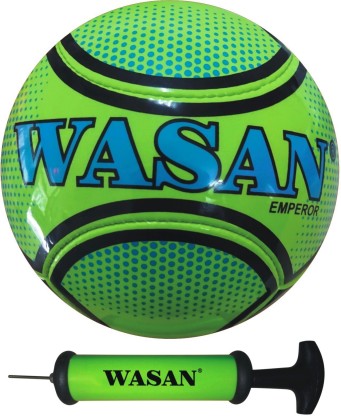Details about   Wasan Emperor Football Size 5 with Pump-Green-Zvz 