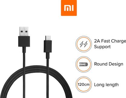 Mi SJV41541N/SJV4116IN 1.2 m Micro USB Cable (Compatible with Android and Other Micro USB Supported Devices)