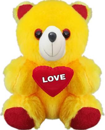 Mofaro Yellow Love Teddy Bear Soft Toy 10 Cm Yellow Love Teddy Bear Soft Toy Buy Teddy Bear Toys In India Shop For Mofaro Products In India Flipkart Com