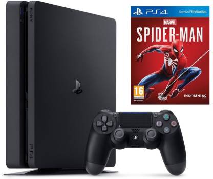 SONY Ps4 Slim Console 1TB with Spiderman