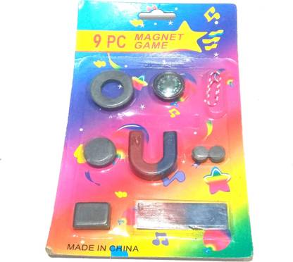 OM Nawani School Project 9 Pcs Assorted Magnet Game Set ...
