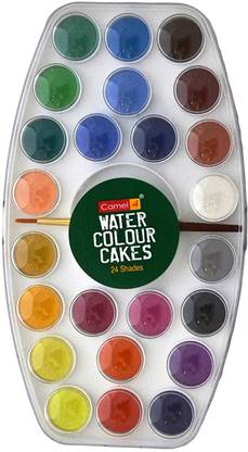 Camel Student Watercolor Cakes - 24 Shades