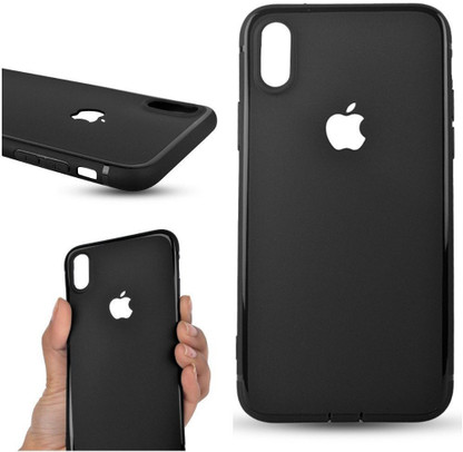 Iphone x cover logo cut clearance