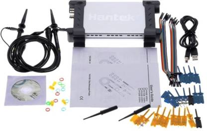 Hantek Usb Oscilloscope 6022bl 2ch mhz With 16 Ch Logic Analyzer Probes Clip Kit Digital Oscilloscopes Bandwidth Channels 2 Pc Based Computer Based Oscilloscope Price In India Buy Hantek Usb Oscilloscope