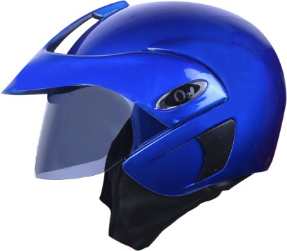 blue helmet for bike