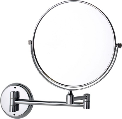 4x Fogless Shower Shaving Wall Mount 10X Magnified Makeup Suction Cup Mirror 