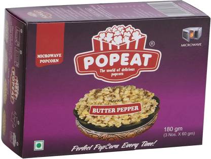 PopEat Butter Pepper Butter Pepper Popcorn