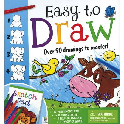 Easy to Draw - Over 90 Drawings to Master!: Buy Easy to Draw - Over 90 ...