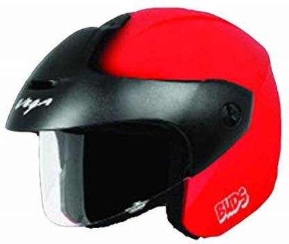 VEGA BUDS OPEN FACE RED Motorbike Helmet