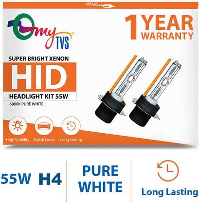 MYTVS H4 Car HID Bulbs Kit Vehical HID Kit
