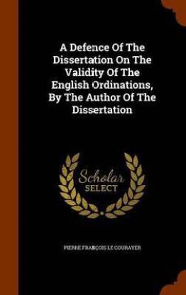 dissertation english