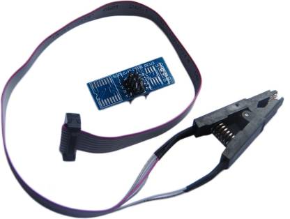 24/25 H5H4 SOIC8 SOP8 Flash-Chip-IC-Testclips Sockeladapter Programmierer BIOS 