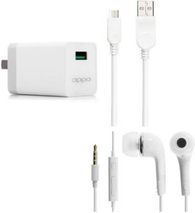 OPPO Wall Charger Accessory Combo for oppo f1s / f3 / f3 plus / f5 / f5 youth / f7 / a83 / a37f / a37 / a71 / a57, Oppo all Mobile Phones, Oppo F1S, F1 PLUS, FIND 7/ 9, F3, A59S, R9S, Buy With Best Seller NS STUFF