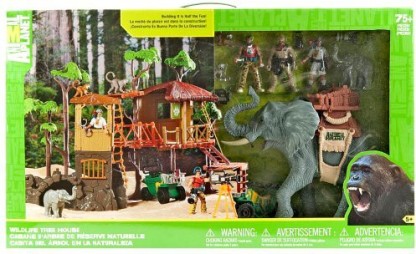 animal planet treehouse playset