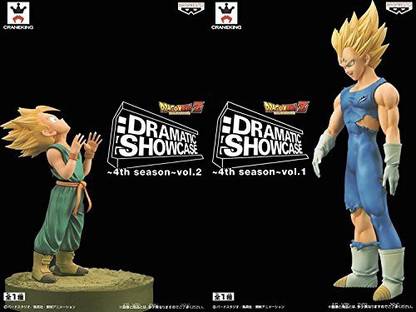 Banpresto Dragon Ball Z Dramatic Showcase 4th Season Vol 1 Vegeta Season Vol 2 Trunks Figure Dragon Ball Z Dramatic Showcase 4th Season Vol 1 Vegeta Season Vol 2