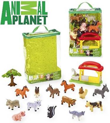 Toys R Us Exclusive - Animal Planet FARM Adventure Playset, 15 Pcs -  Exclusive - Animal Planet FARM Adventure Playset, 15 Pcs . Buy Superhero  toys in India. shop for Toys R