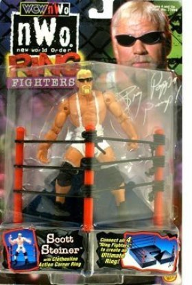 WCW NWO Double Axe Handle Scott Steiner Original San Francisco Toymakers 1998 