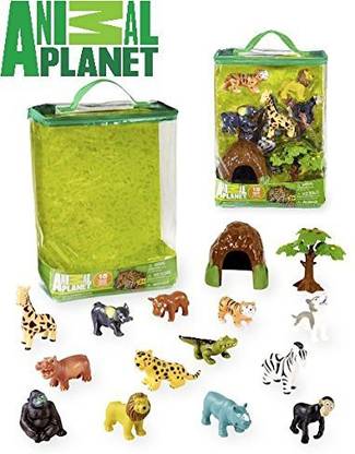 Toys R Us Exclusive - Animal Planet Safari Adventure Playset - Introduce Young Children to the Amazing World of Safari Animals, 15 Pcs - Exclusive - Animal Planet Safari Adventure Playset - Toys R Us Exclusive - Animal Planet Safari Adventure Playset - Introduce Young Children to the Amazing World of Safari Animals, 15 Pcs - Exclusive - Animal Planet Safari Adventure Playset -