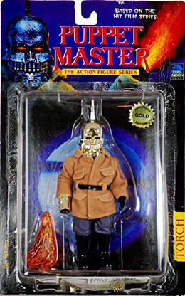 Puppet Master Torch Gold Electronic Full Moon Toys Legends of Horror New 1998 