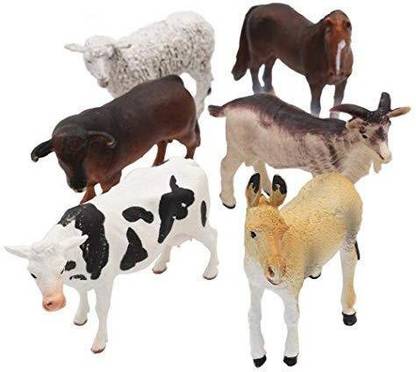 Jiistar Farm Animals Figure Toys Set,6 Piece Jumbo Farm Animals Toys Set,Realistic Wild Vinyl Pastic Animal Learning Party Favors Toys For Boys Girls Kids Toddlers Big Farm Animals Toys Playset - Farm Jiistar Farm Animals Figure Toys Set,6 Piece Jumbo Farm Animals Toys Set,Realistic Wild Vinyl Pastic Animal Learning Party Favors Toys For Boys Girls Kids Toddlers Big Farm Animals Toys Playset - Farm