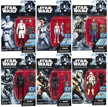 rogue one 3.75 figures
