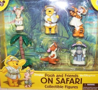 Winnie the Pooh and Friends Figurines Toys Sojuzmultfilm Cartoon Set 3 pc 