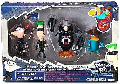 phineas and ferb action figures