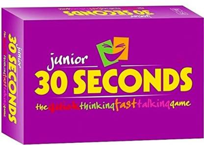 Bestie Toys Quick Thinking and Fast Talking Junior Fun Board Game for Kids Board Word Games Game - Quick Thinking and Fast Talking Junior 30 Seconds Fun Board