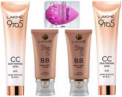 lakme nine to five cc cream