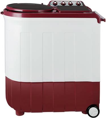 Whirlpool 8 Kg Semi Automatic Top Load Red, White