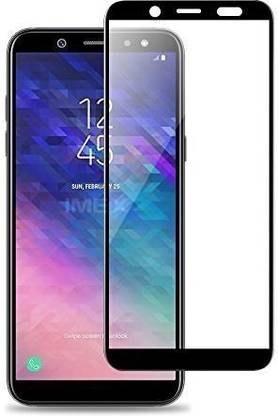 chikis edge to edge tempered glass for samsung j6 infinity 2018 6d 9h full glue