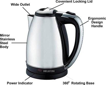 Best HELICON K200 Electric Kettle 2 L in India 2021