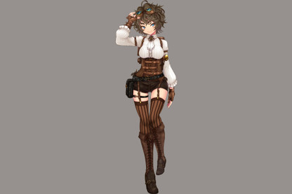 anime girl boots
