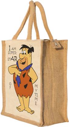 | Nisol Fred Flintstone 90's Cartoon Looney Toons Waterproof Lunch Bag - Lunch Bag | Nisol Fred Flintstone 90's Cartoon Looney Toons Waterproof Lunch Bag - Lunch Bag