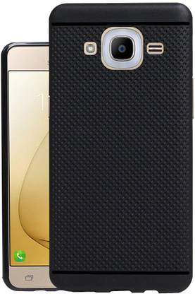 Rozec Back Cover for Dotted Matte Finish Soft Back Case Cover For Samsung Galaxy J2 (2017) - Black