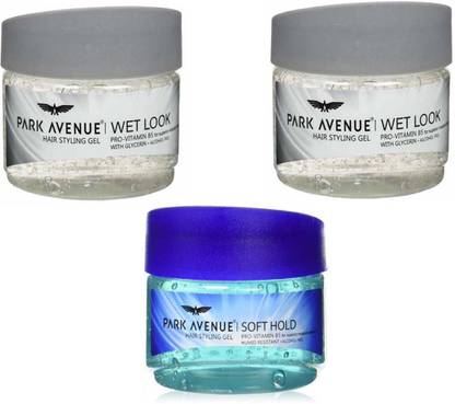 PARK AVENUE Hair Gel, 1 Soft Hold + 2 Wet Look 300g x 3 Pack Of 3 Hair Gel - Price in India, Buy PARK AVENUE Hair Gel, 1 Soft Hold + PARK AVENUE Hair Gel, 1 Soft Hold + 2 Wet Look 300g x 3 Pack Of 3 Hair Gel - Price in India, Buy PARK AVENUE Hair Gel, 1 Soft Hold +