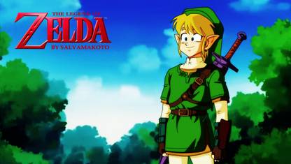 Athah Anime Crossover Link The Legend Of Zelda Dragon Ball Z 13 19 Inches Wall Poster Matte Finish Paper Print Animation Cartoons Posters In India Buy Art Film Design Movie