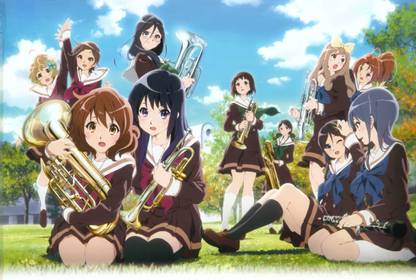 Athah Anime Sound Euphonium Nozomi Kasaki Hazuki Katou Sapphire Kawashima Reina Kousaka Natsuki Nakagawa Kaori Nakaseko