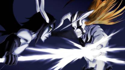 Athah Anime Bleach Ichigo Kurosaki Ulquiorra Cifer 13 19 Inches Wall Poster Matte Finish Paper Print Animation Cartoons Posters In India Buy Art Film Design Movie Music Nature And Educational